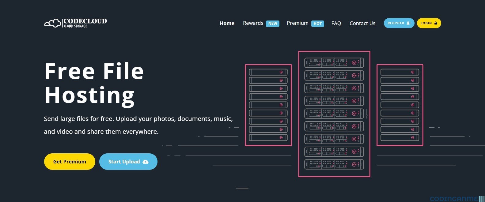 SharkUpload - Yetishare Template Support Script v5+