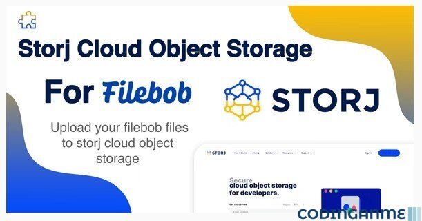 Storj Cloud Object Storage Add-on For Filebob