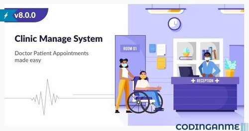 More information about "Clinic Management System - Doctor Patient Appointment Management System Laravel"