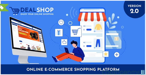 More information about "DealShop - Online Ecommerce Shopping Platform"