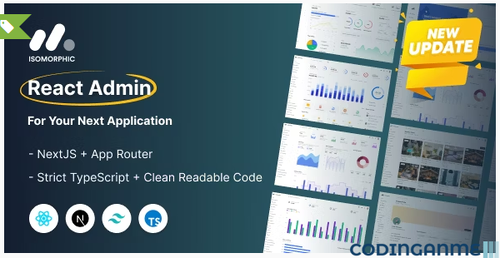 More information about "Isomorphic - React Admin Dashboard Template"