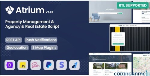 More information about "Atrium - Property Management Script"