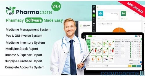 More information about "Pharmacare - Pharmacy Software Made Easy"