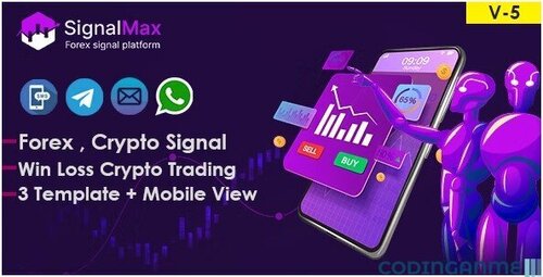 More information about "SignalMax - Trading & Forex , Crypto Signal Notifier Subscription based Platform"