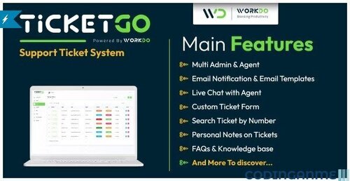 More information about "TicketGo - Support Ticket System"