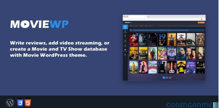 MovieWP - Movie WordPress Theme + Premium + Subtitles