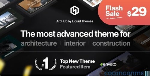 More information about "ArcHub - Architecture and Interior Design WordPress Theme"