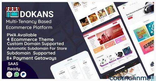 More information about "DOKANS - Multitenancy Based Ecommerce Platform (SAAS)"