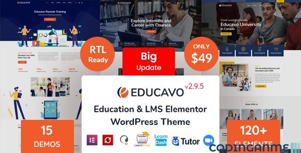 Educavo - Education WordPress Theme