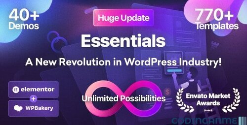 More information about "Essentials | Multipurpose WordPress Theme"