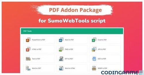 More information about "PDF Addon Package for SumoWebTools"