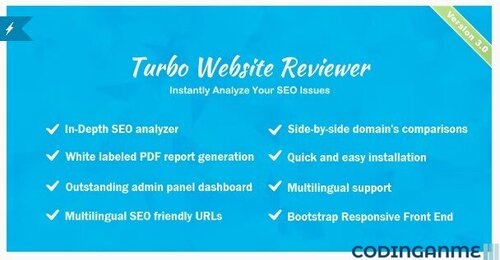 More information about "Turbo Website Reviewer - In-depth SEO Analysis Tool"