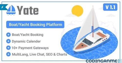 More information about "Yate - Boat/Yacht Booking Platform"