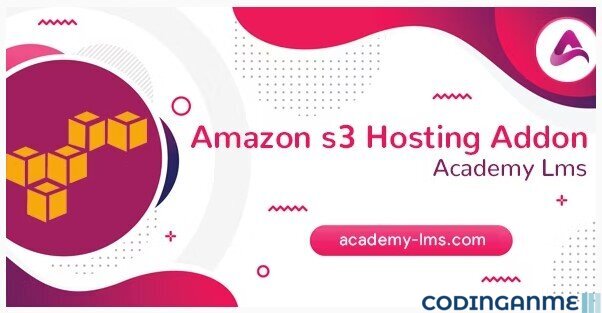 Academy LMS Amazon S3 Hosting Addon