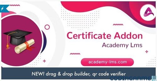 More information about "Academy LMS Certificate Addon"