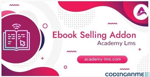 More information about "Academy LMS Ebook Selling Addon"