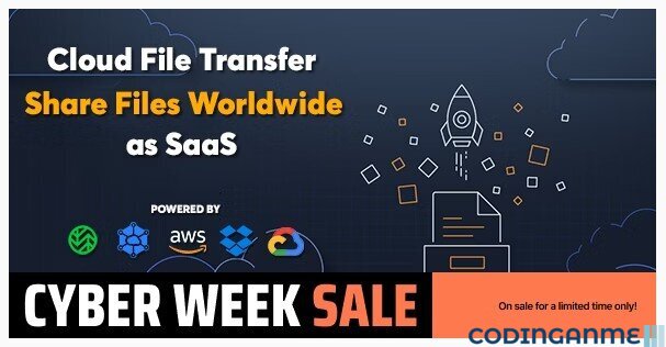 Cloud File Transfer - File Share and File Transfer Service as SaaS