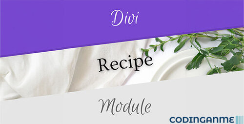 More information about "Divi Recipe Module"