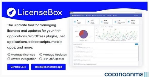 More information about "LicenseBox - PHP Licenser and Updates Manager"