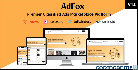More information about "AdFox: Dual-Experience Classified Ads with App-Like Feel on Mobile & Web Interface"