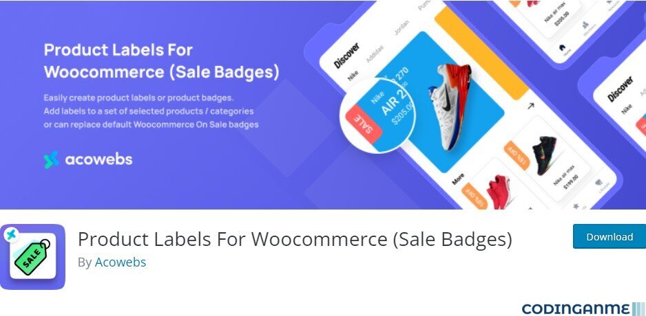 Product Labels For Woocommerce (Sale Badges)