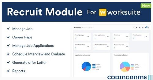 More information about "Recruit Module For Worksuite CRM"