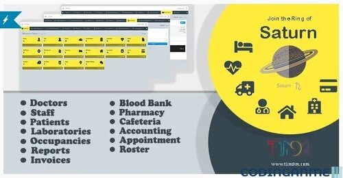 More information about "Saturn | Hospital Management System"