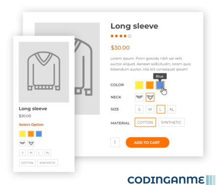 YITH Color, Image & Label Variation Swatches for WooCommerce