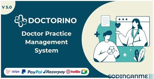 More information about "Doctorino - Doctor Practice Management System Laravel"