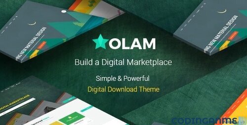 More information about "Olam - Easy Digital Downloads Marketplace WordPress Theme"