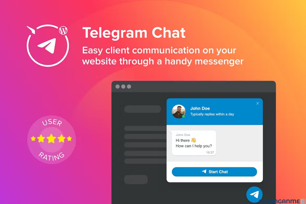 WordPress Telegram Chat Plugin