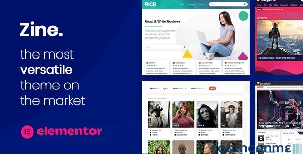 Zine - Website Builder - WordPress Elementor Theme