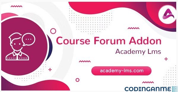 Academy LMS Course Forum Addon