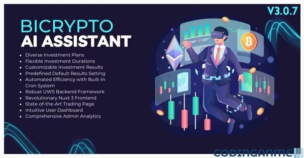 AI Trading Addon For Bicrypto - Crypto Investment & Subscription