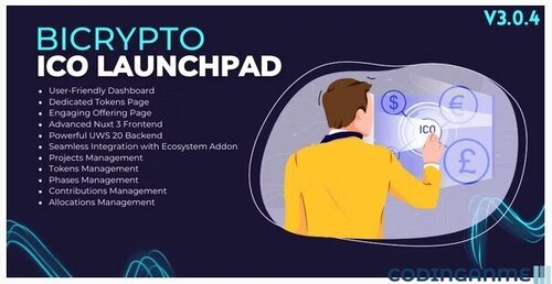 More information about "ICO LaunchPad Addon For Bicrypto - Token Initial Offerings, Projects, Phases, Allocations"