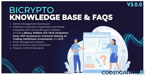 More information about "Knowledge Base & FAQs addon for Bicrypto"