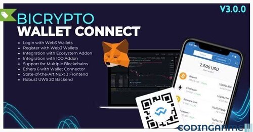 More information about "Wallet Connect Addon For Bicrypto - Wallet Login, Connect"