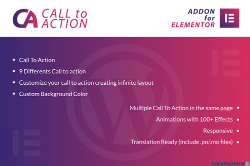 More information about "Call To Action for Elementor WordPress Plugin"