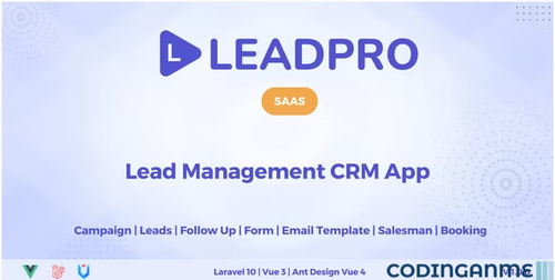 More information about "LeadPro SAAS - Lead & Call Center Management CRM"