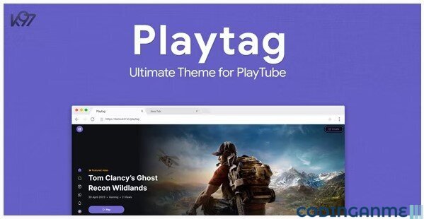 Playtag - The Ultimate PlayTube Theme