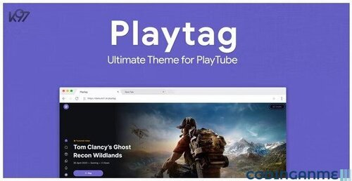 More information about "Playtag - The Ultimate PlayTube Theme"