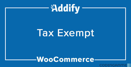 More information about "Tax Exempt for WooCommerce Plugin"