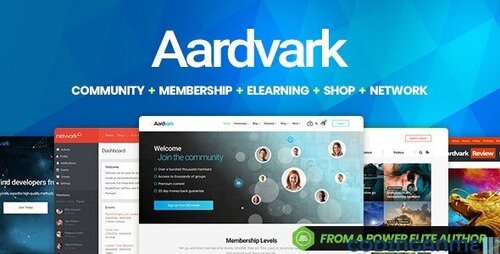 More information about "Aardvark - Community, Membership, BuddyPress Theme"