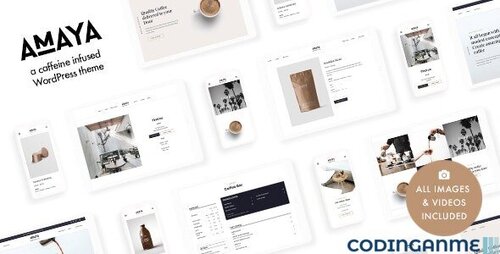 More information about "Amaya - Coffee Shop WordPress Theme"