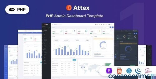 More information about "Attex - PHP Admin & Dashboard Template"