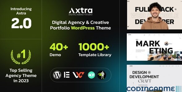 Axtra | Digital Agency Creative Portfolio Theme