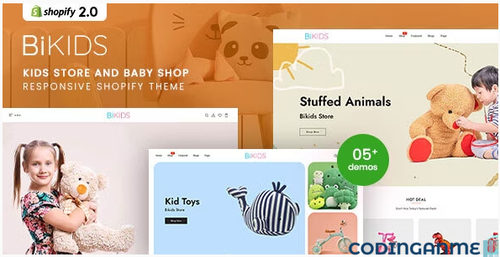 More information about "Bikids - Kids Store & Baby Shop Responsive Shopify Theme"