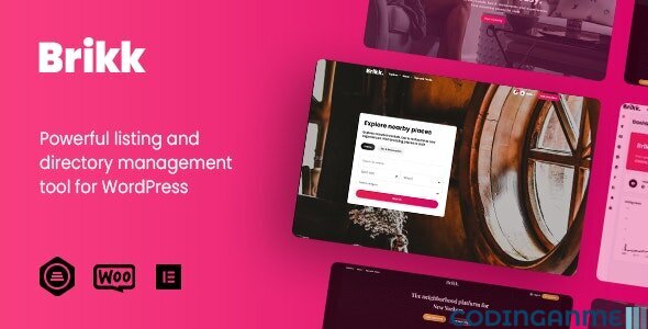 Brikk - Directory & Listing WordPress Theme