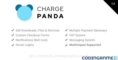 More information about "ChargePanda - Sell Downloads, Files and Services (PHP Script)"