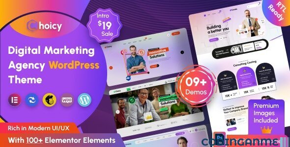 Choicy - Digital Marketing Agency WordPress Theme